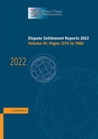 Dispute Settlement Reports 2022