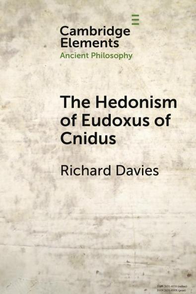 The Hedonism of Eudoxus of Cnidus