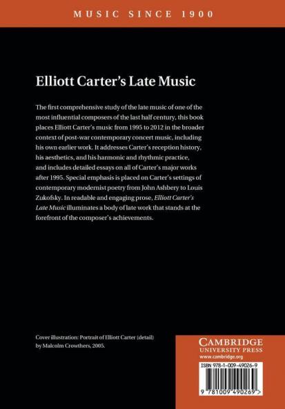 Elliott Carter's Late Music