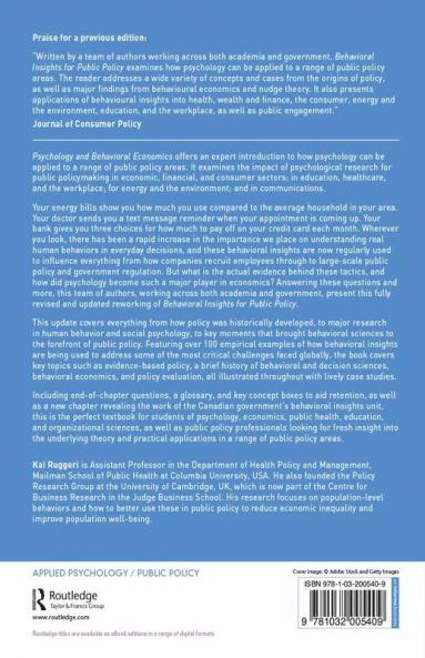 Psychology and Behavioral Economics