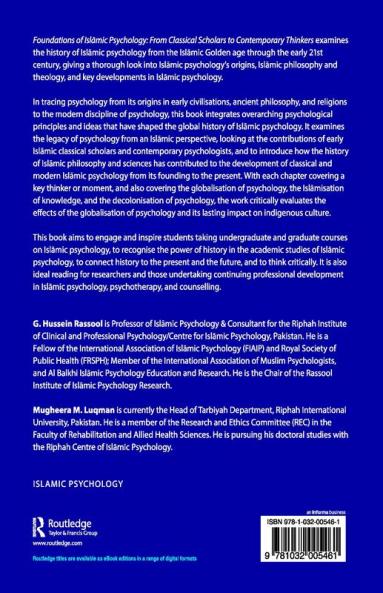 Foundations of Islāmic Psychology