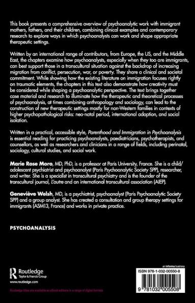 Parenthood and Immigration in Psychoanalysis