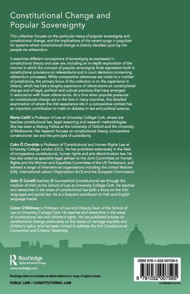 Constitutional Change and Popular Sovereignty
