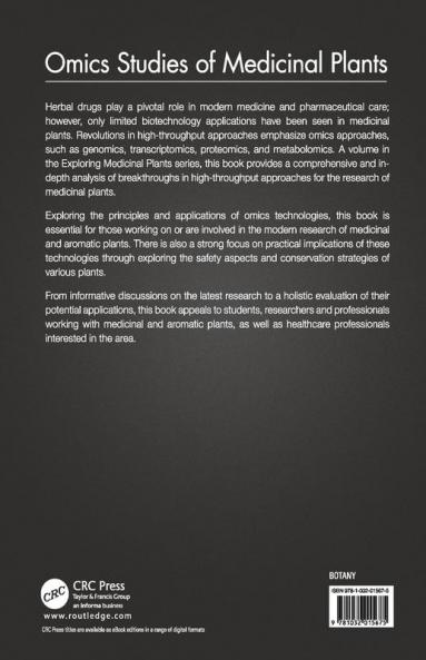 Omics Studies of Medicinal Plants