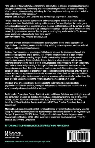Introduction to Systems Psychodynamics