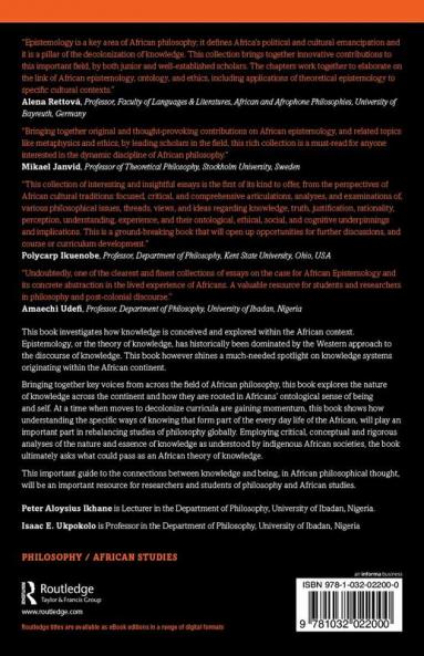 African Epistemology