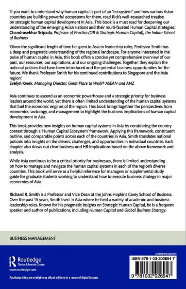 Strategic Human Capital Development in Asia