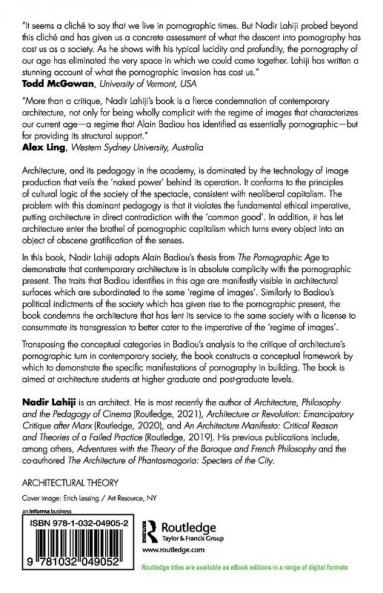 Architecture in the Age of Pornography