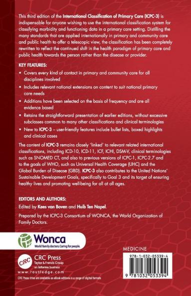 ICPC-3 International Classification of Primary Care