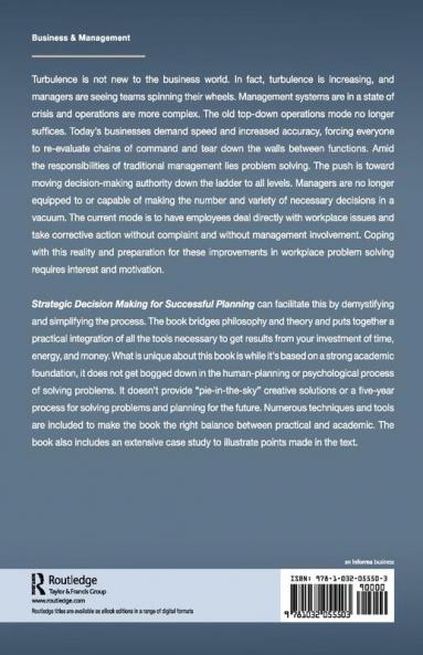 Strategic Decision Making for Successful Planning