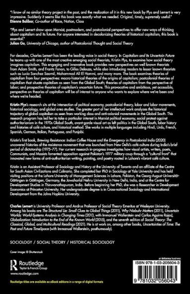 Capitalism and Its Uncertain Future