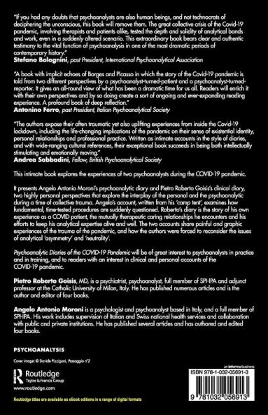 Psychoanalytic Diaries of the COVID-19 Pandemic