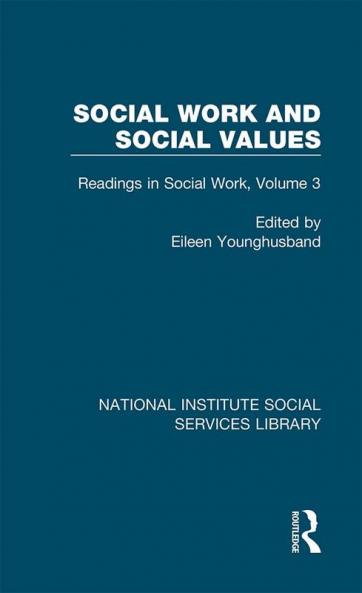 Social Work and Social Values