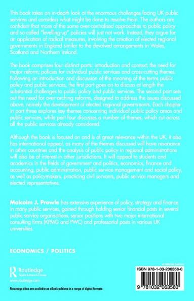 Reforming UK Public Policy Through Elected Regional Government
