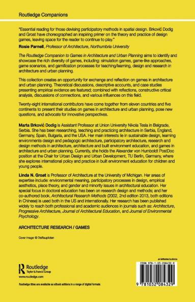 Routledge Companion to Games in Architecture and Urban Planning