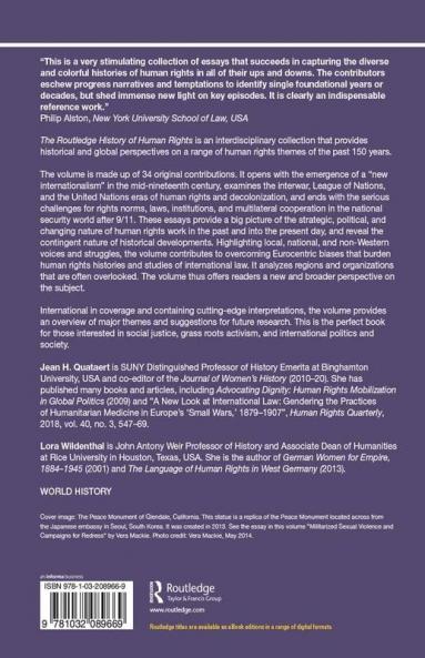 Routledge History of Human Rights