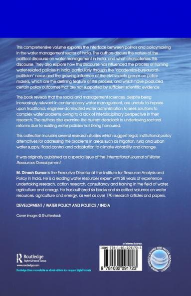 Politics and Policies for Water Resources Management in India