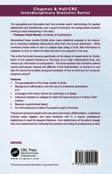 Design of Experiments for Generalized Linear Models