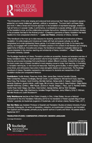 Routledge Handbook of Literary Translation