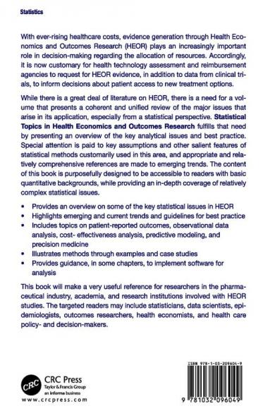 Statistical Topics in Health Economics and Outcomes Research