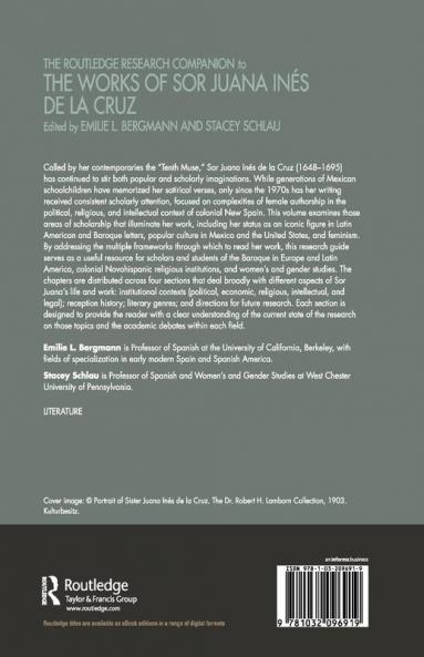 Routledge Research Companion to the Works of Sor Juana Inés de la Cruz