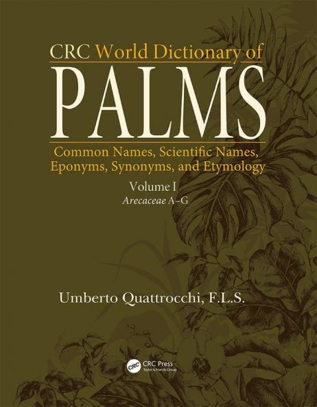 CRC World Dictionary of Palms