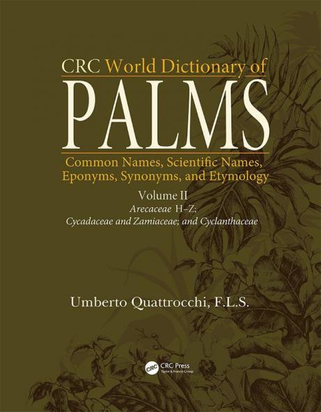 CRC World Dictionary of Palms