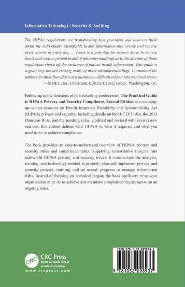 Practical Guide to HIPAA Privacy and Security Compliance