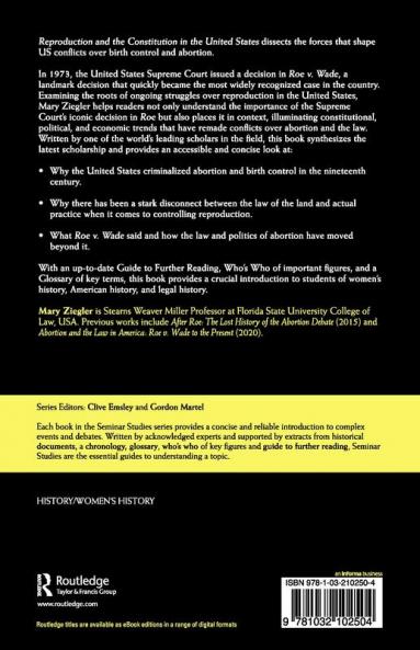 Reproduction and the Constitution in the United States