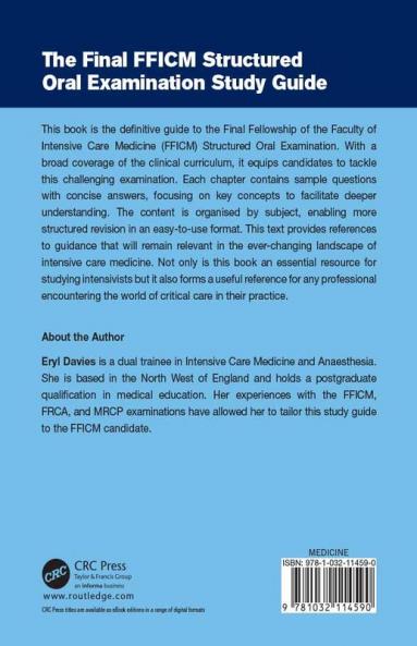 Final FFICM Structured Oral Examination Study Guide