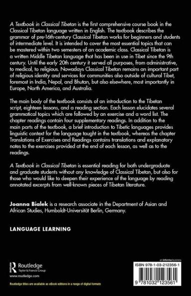 Textbook in Classical Tibetan