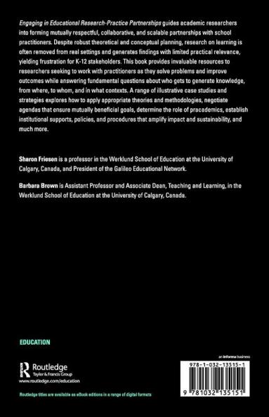 Engaging in Educational Research-Practice Partnerships