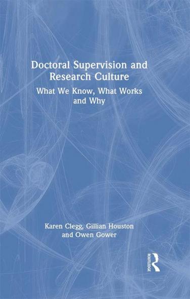 Doctoral Supervision and Research Culture