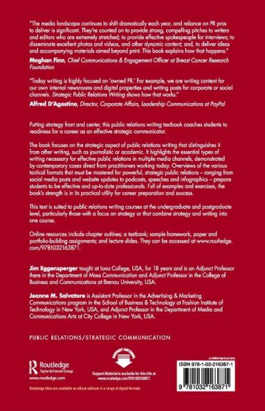 Strategic Public Relations Writing