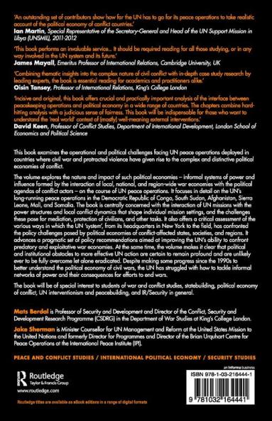 Political Economy of Civil War and UN Peace Operations