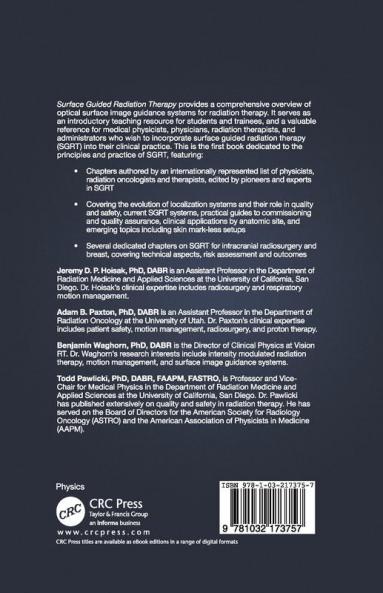 Surface Guided Radiation Therapy