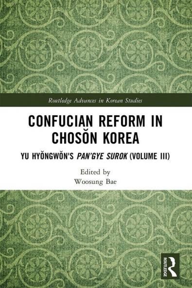 Confucian Reform in Chos&#335;n Korea