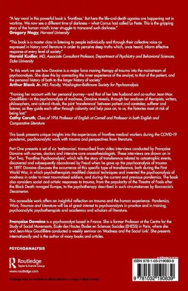 Pandemics Wars Traumas and Literature