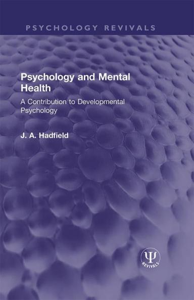 Psychology and Mental Health