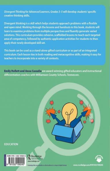 Divergent Thinking for Advanced Learners Grades 3–5