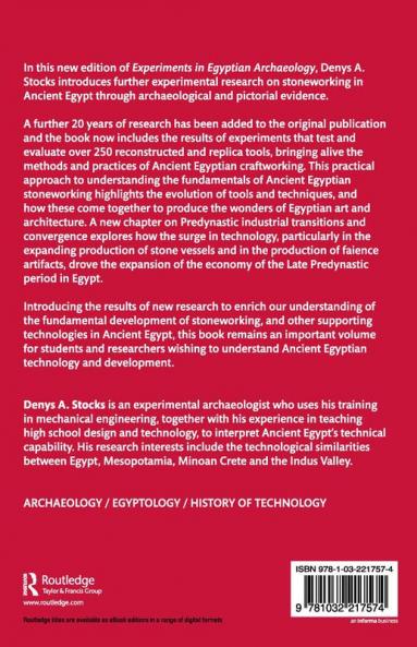 Experiments in Egyptian Archaeology