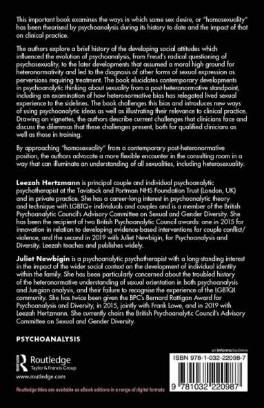 Psychoanalysis and Homosexuality