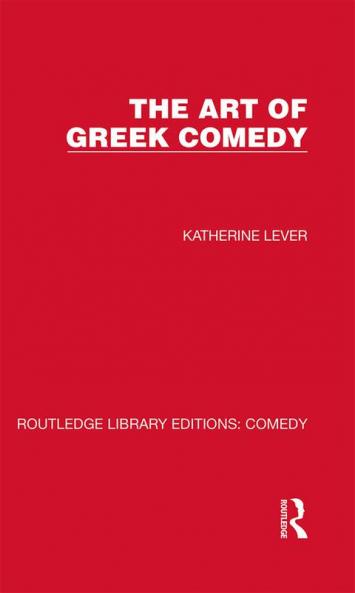 Art of Greek Comedy