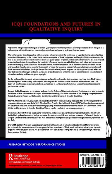 Performative Intergenerational Dialogues of a Black Quartet