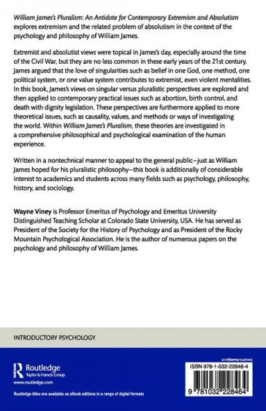 William James’s Pluralism