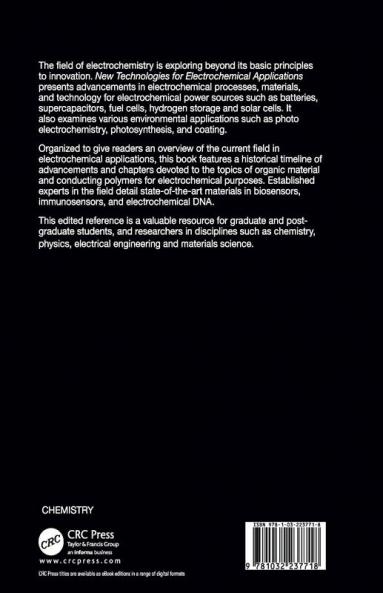 New Technologies for Electrochemical Applications