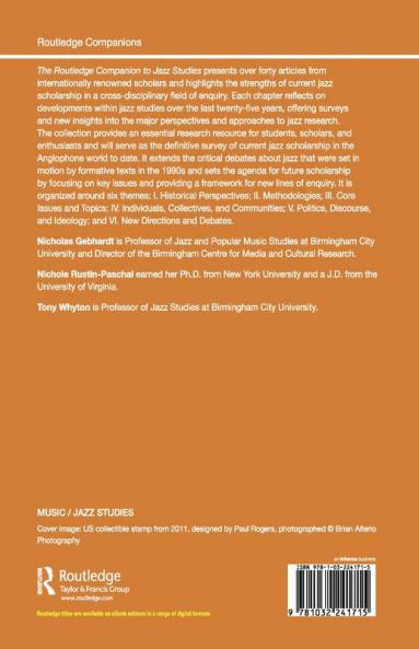 Routledge Companion to Jazz Studies