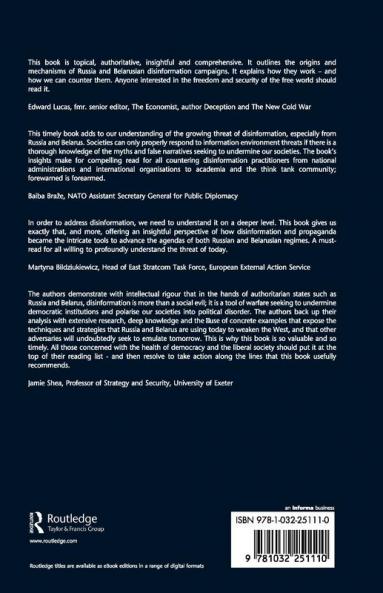 Disinformation Narratives and Memory Politics in Russia and Belarus