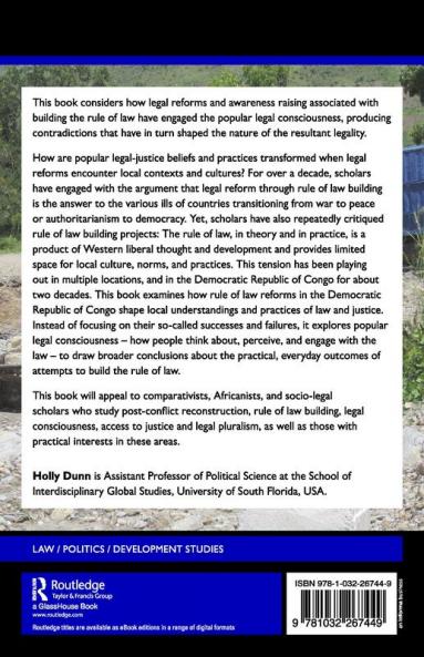 Legal Consciousness and the Rule of Law in Post-Conflict Societies