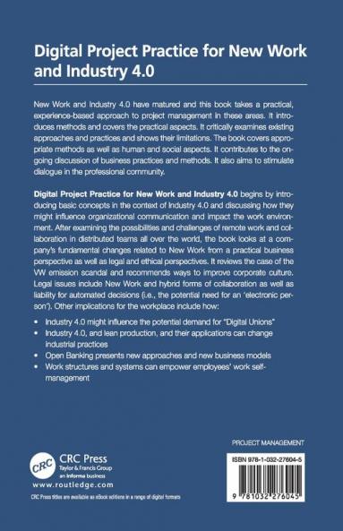 Digital Project Practice for New Work and Industry 4.0